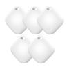 Air Tracker Tag, IP67 Waterproof Bluetooth Tracker, Keychain Finder, Item Locator Compatible with iOS and Android for Backpacks, Suitcases and Wallets, Cars, Keys and Cameras (White-5) view 1