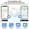 Air Tracker Tag, IP67 Waterproof Bluetooth Tracker, Keychain Finder, Item Locator Compatible with iOS and Android for Backpacks, Suitcases and Wallets, Cars, Keys and Cameras (White-5) view 2