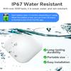 Air Tracker Tag, IP67 Waterproof Bluetooth Tracker, Keychain Finder, Item Locator Compatible with iOS and Android for Backpacks, Suitcases and Wallets, Cars, Keys and Cameras (White-5) view 4