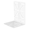 CTXSumTec J-Shaped Aluminum Wall Mount with Cable Management Hole & L-Shaped Adapter - Duckbill Design (180 Tilt/360 Swivel) for CCTV Dome/IP Cameras, Space-Saving Indoor/Outdoor Use view 3