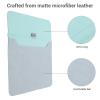 Zunate Sleeve Case for Scribe 2022 2024 10.2 Inch and Elipsa, 10.3 Inch E Reader Sleeve Magnetic Closure Slim Lightweight Microfiber Leather Protective Bag (Light Blue) view 4