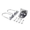 Hzoibyze Antenna Pole Mount with Double U Clamp Premium Accessories Easy Installation Spare Parts Mounting Bracket for Home view 1