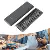 Accurate Bit Set, 36 in 1 Repair Tool Kit, CRV Steel Bits with Metal Storage Box, for Electronics Computer Phone Watch Eyeglass Camera Toy view 4