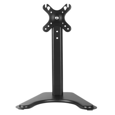 14 to 32 Inch Monitor Desk Stand Arm Large Base Stable Adjustable Height Metal Mounts LCD LED Screen with Bracket Monitor Holder