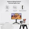 14 to 32 Inch Monitor Desk Stand Arm Large Base Stable Adjustable Height Metal Mounts LCD LED Screen with Bracket Monitor Holder view 4