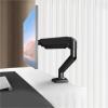 Adjustable PC Monitor Hanging Holder Desktop Computer 17-32 Inches Screen Stand Bracket Lifting Arm Clamp Grommet Mounting Base view 2