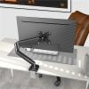Adjustable PC Monitor Hanging Holder Desktop Computer 17-32 Inches Screen Stand Bracket Lifting Arm Clamp Grommet Mounting Base view 4