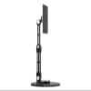 VESA Portable Monitor Adjustable Stand, Compatible with Monitors Up to 19inch, Supports Multi-Axis Rotation,Foldable view 3