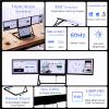 Lissontine Laptop 3 Screen Extender, Portable 15.6" FHD IPS Monitor, HDMI USB-C Play Multi-Screen Display for Windows/Mac, Productivity Booster Tool view 4