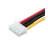 ABKMXZKD 4Pin FDD Floppy Female to 15Pin SATA Female Adapter Converter Power Leads Cable Cord 18AWG Wire for ITX PC view 2