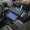 AutoExec GripMaster Car Desk for Your Vehicle Workstation and Mobile Office, Blue, with Phone Mount view 2