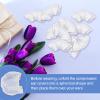 400 Pack Disposable Shower Ear Covers, Elastic Plastic Hair Dye Ear Covers view 4