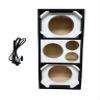 8" Brazilian Style Chuchera Speaker Box for Two 8" Speakers and 2 Tweeters 1 Driver Vented Enclosure for Car (White) view 1
