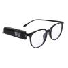 Walmeck Video Recording Glasses HD 110 Wide Angle WiFi Camera Glasses for Outdoor Adventures (Black) view 1