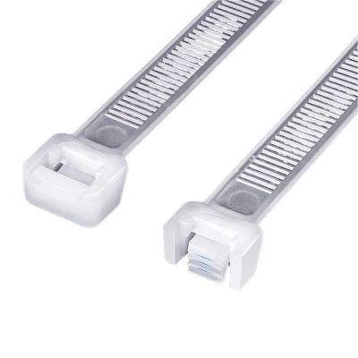 100Pcs Plastic Nylon Cable Self-locking Higher quality Tie Fastening Ring Wire 5x200/250/300/350/400/500 Zip Wraps Tie(5x250-100PCS)