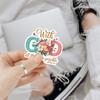 (3 Pcs) Christian Bible Verse Stickers  with God All Things are Possible Matthew 19:26 Floral Vinyl Decals, Faith Inspirational Waterproof Stickers for Laptops, Journals & Christian Gifts for Women view 2