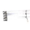 100pcs 4.6x600mm 4.6 * 600mm 4.6mmx600mm Latching Self-Locking Stainless Steel Zip Cable Tie Lock Tie Wrap cable ties(SS316) view 1
