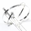 100pcs 4.6x600mm 4.6 * 600mm 4.6mmx600mm Latching Self-Locking Stainless Steel Zip Cable Tie Lock Tie Wrap cable ties(SS316) view 3