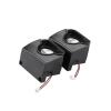 ABLNLPYOC 2Pcs 1 Inch Full Range Speaker 4 Ohm 2W Neodymium Loudspeaker Power Amplifier Home Theater Esquire view 3