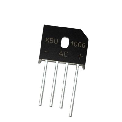 20/50/100/200/500Pcs KBU1006 Bridge Rectifier KBU10J Stack 10A/600V(100Pcs)
