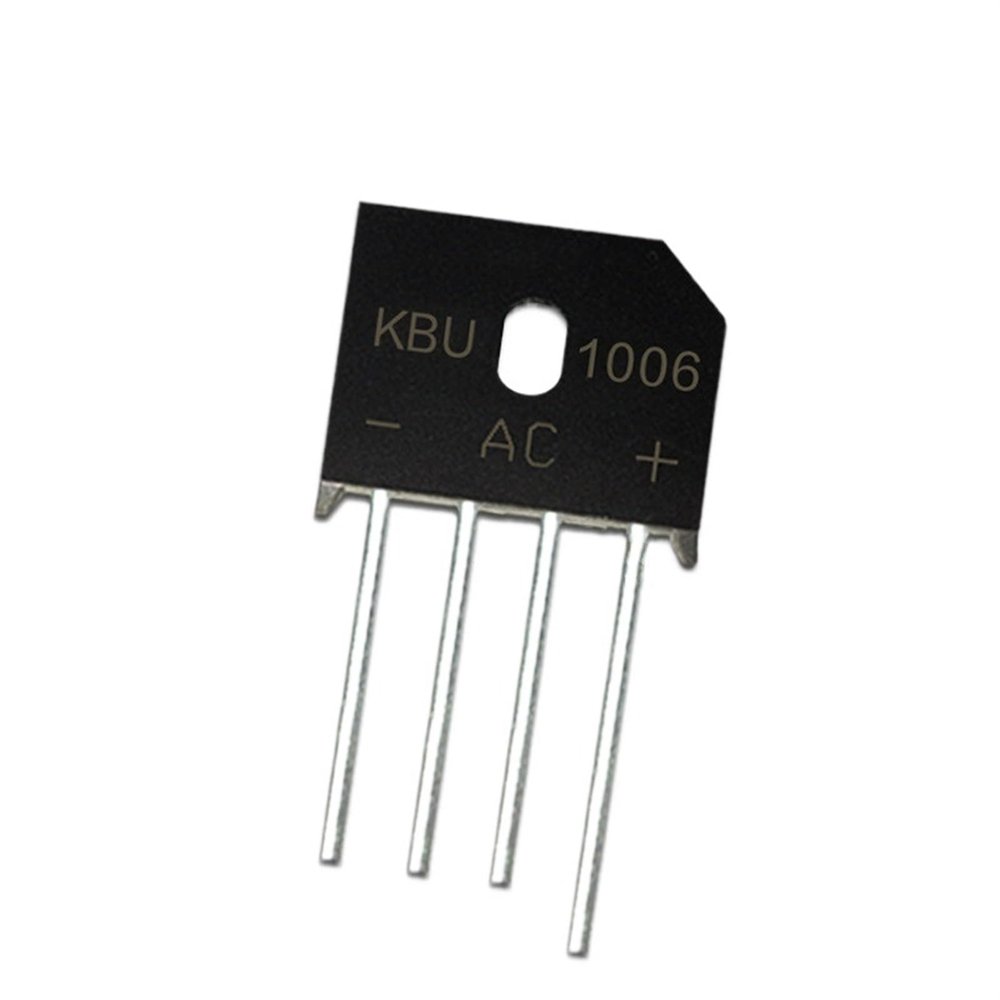 20/50/100/200/500Pcs KBU1006 Bridge Rectifier KBU10J Stack 10A/600V(100Pcs)