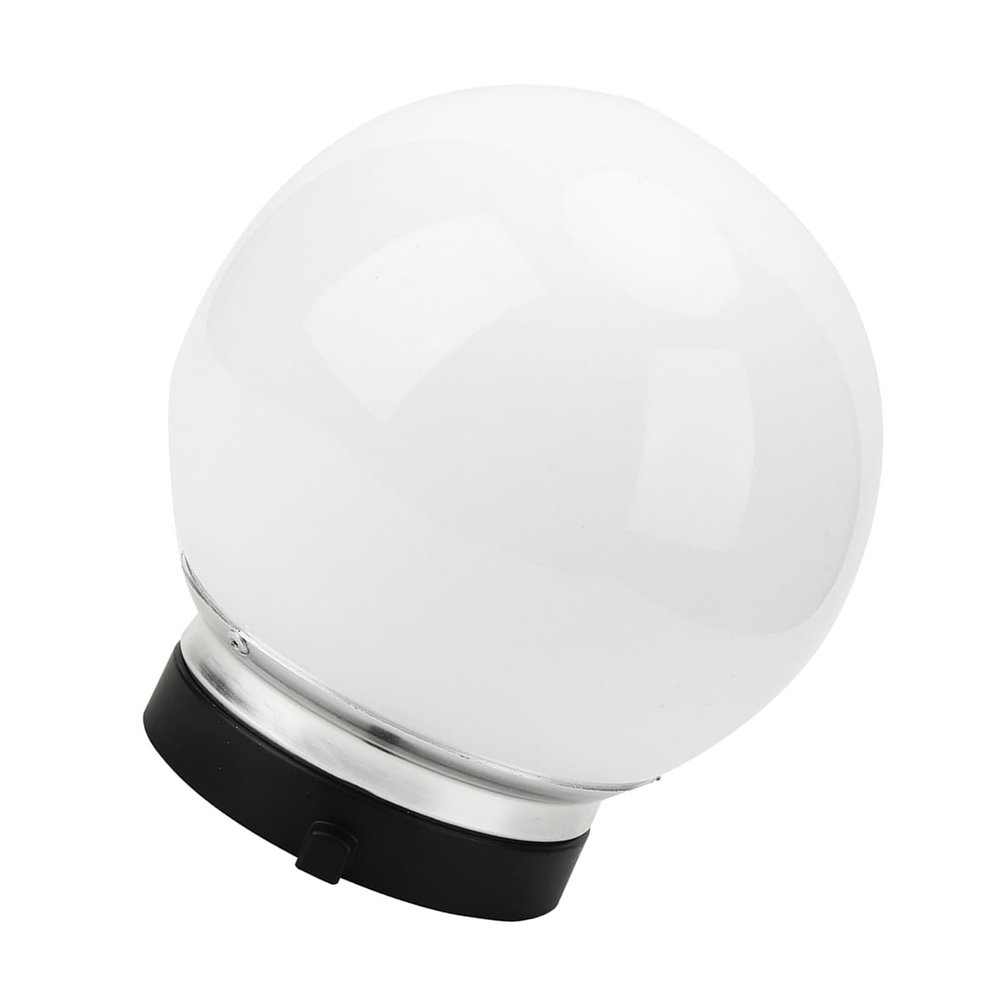 Dpofirs Durable Flash Display with Soft Light Ball for Bowens Mount, 360 Uniform Lighting for Portraits, Wedding Studio, 15cm
