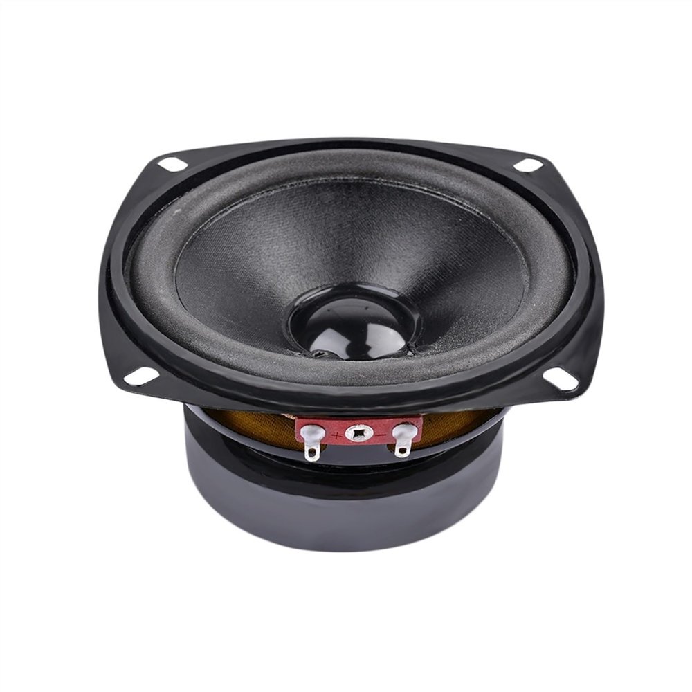 ABLNLPYOC 1Pcs 4Inch Portable Full Range Audio Speaker 8 Ohm 50W Computer woofer Speakers DIY for Home Theater