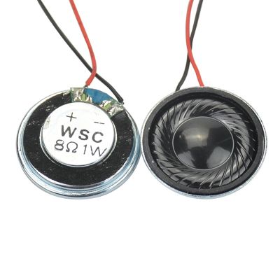 ABLNLPYOC 10Pcs 28mm Mini Audio Portable Speakers 8 Ohm 1W Loudspeaker DIY for Toys