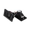 ABLNLPYOC 2Pcs Mid-woofer Audio Speakers Driver 80x44mm 8 Ohm 15W Long Stroke Enthusiast Bass Home Thater Loudspeaker view 1