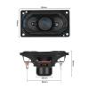 ABLNLPYOC 2Pcs Mid-woofer Audio Speakers Driver 80x44mm 8 Ohm 15W Long Stroke Enthusiast Bass Home Thater Loudspeaker view 2