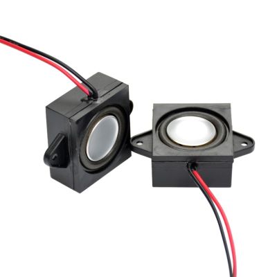 HIVJEEDYH 2Pcs Full Range Audio Portable Speakers 8 Ohm 3W Single Tone Speaker Mini Stero Advertising Computer Speakers(8Ohm)