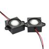 HIVJEEDYH 2Pcs Full Range Audio Portable Speakers 8 Ohm 3W Single Tone Speaker Mini Stero Advertising Computer Speakers(8Ohm) view 3