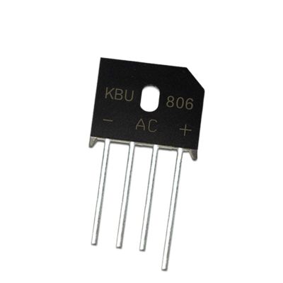 20/50/100/200/500Pcs KBU806 Bridge Rectifier KBU8J Stack 8A/600V(100Pcs)