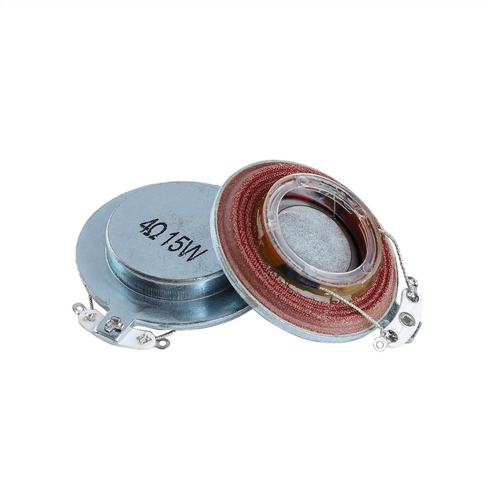 ABLNLPYOC 2pcs Audio Speakers 35/44mm Plane Vibration Speaker Resonance Speaker 15W 4 ohms DIY for Home Theater(35mm 4Ohm 8W)