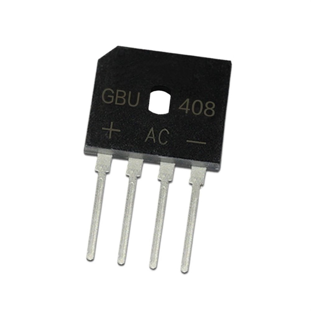 20/50/100/200/500Pcs GBU408 Bridge Rectifier GBU4K Stack 4A/800V(500Pcs)