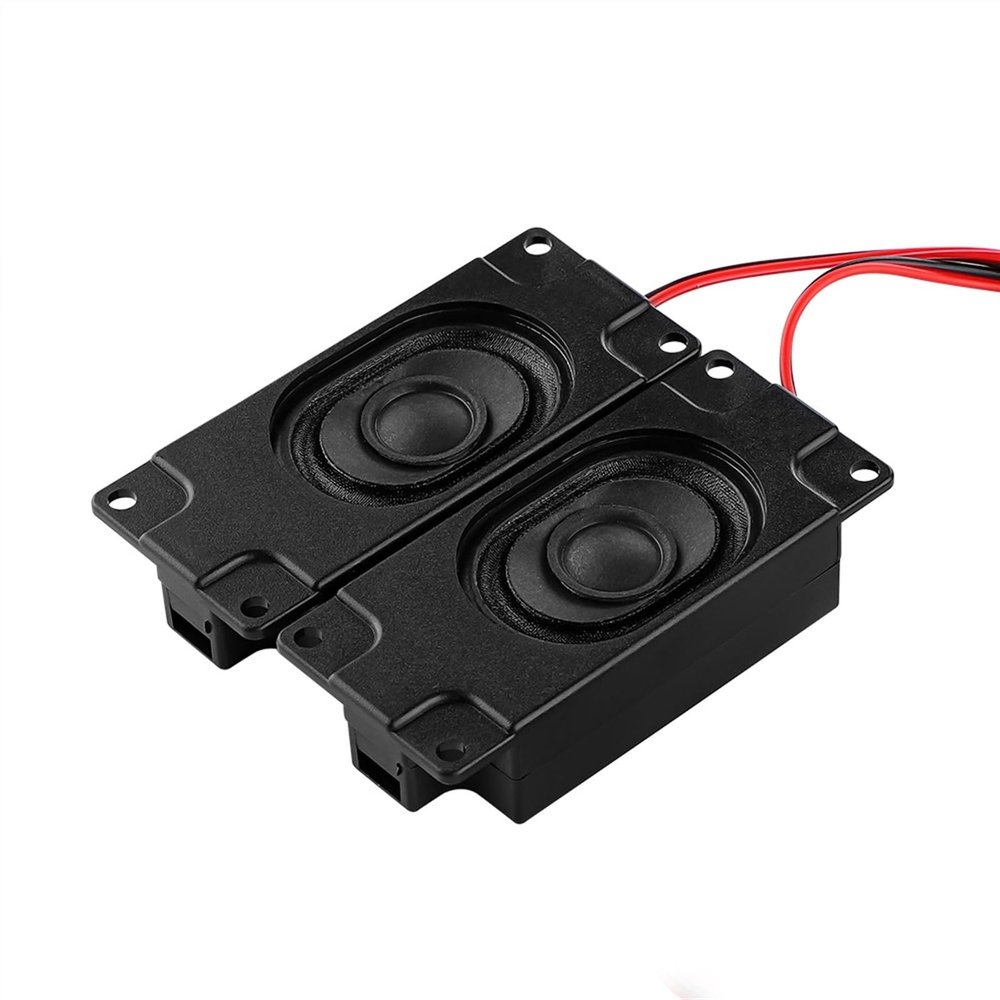 HIVJEEDYH 2Pcs Audio Portable Speakers 3070 Box Speaker 8 Ohm 5W DIY Mini TV Computer Speakers