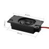 HIVJEEDYH 2Pcs Audio Portable Speakers 3070 Box Speaker 8 Ohm 5W DIY Mini TV Computer Speakers view 4