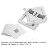 BGA Reballing Rework Station HT 90, BGA Rework Station with Diagonal Template, Aluminum Alloy Tin Planting Station for Computer CPU Phone Welder Kits, Includes 10Pcs view 2