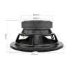 ABLNLPYOC 1Pcs 6.5 Inch Audio Sound Speaker Woofer Music Loudspeaker 4 8 Ohm 100 W Bass Speakers DIY for Home Theater Sound System(8 Ohm Speaker) view 4