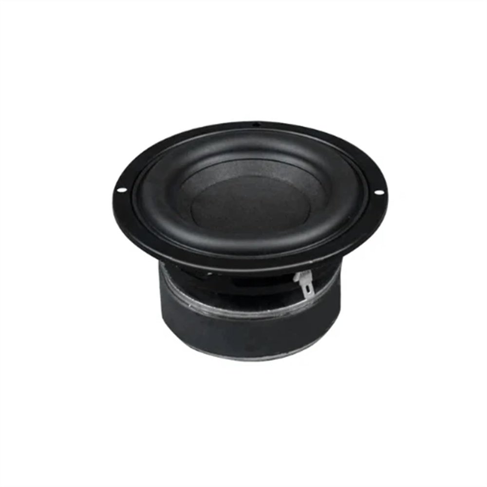 ABLNLPYOC 1Pcs 4 Inch Subwoofer Speaker Unit HiFi 4 8 Ohm 100W Woofer Sound Speaker Home Theater Deep Bass Loudspeaeker(Round 4 Ohm-01)