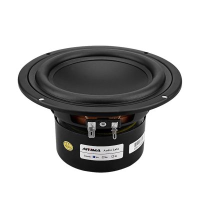 ABLNLPYOC 5.25 Inch Subwoofer HiFi Sound Speaker Strong Bass DIY Audio Computer Speakers 4 8 Ohm 40 W Loudspeaker for Sound System(4 Ohm Speaker)