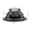 ABLNLPYOC 1Pcs 6.5 Inch Midrange Bass Speaker 4 Ohm 150W Audio Music Speakers Woofer Loudspeaker for Home Theater SES Sistemi(4 Ohm Speaker) view 4