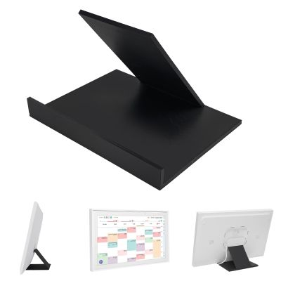 Compatible with Skylight Calendar Max 27'' Digital Display  Desktop Stand Accessory with Fixed Angle Base, Simple Desk Mount Holder, Built-In Mount Plate, No-Tool Setup for Desk or Countertop