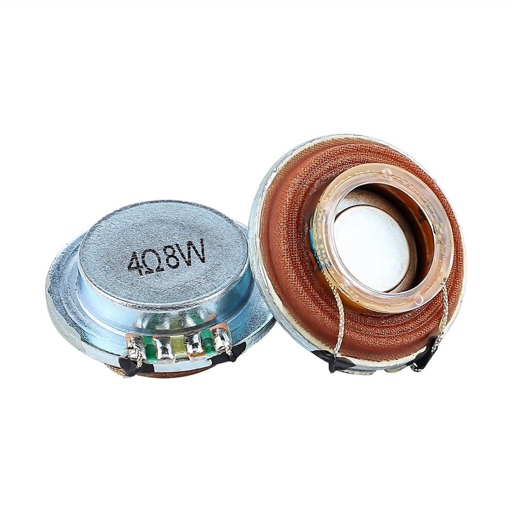 ABLNLPYOC 2pcs 35mm Plane Vibration Speaker Resonance Speaker 8 Watts 4 Ohms