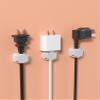 8-Pack Magnetic Cable Clips, Easy-Open Cord Organizer with Strong Adhesive for Desk, Car & Nightstand  Wire Holder for Phone Cables, Wire Holder Organizer Neatly for Home,Office,Car,Desk,(White) view 3