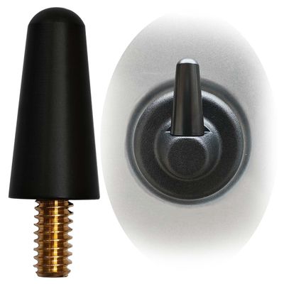 VAGMI 1.2 Inch Aluminum Antenna Compatible with Jeep Wrangler Gladiator JK JKU JL JLU Rubicon Sahara Unlimited Sport,for Jeep Wrangler Antenna Replacement