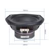 ABLNLPYOC 1Pcs 5.25 Inch Subwoofer Speaker 4 Ohm 30W Rubber Side Woofer Super Bass Speaker for Bookshelf Speakers view 4