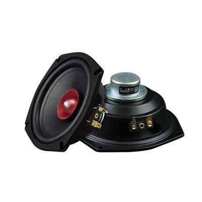 ABLNLPYOC 2Pcs 5.25 Inch HiFi Full Range Speaker Units 4 8 Ohm 40W NdFeB Magnet Loudspaeker Home Theater Music Sound Speaker(Square 8 Ohm)