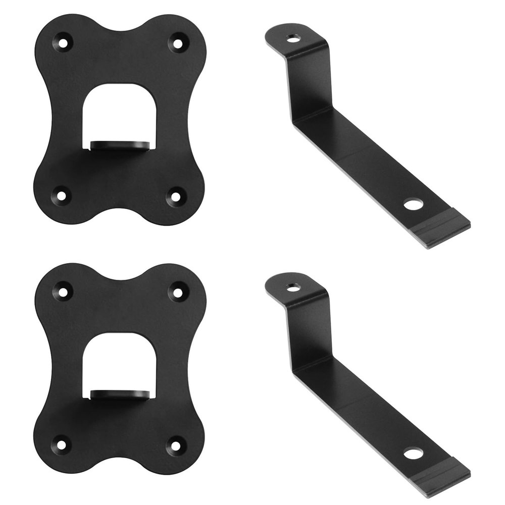 Aokicase Speaker Wall Mount Compatible with Ik Ioud Mounts for Il oud (Black) Pack of 2