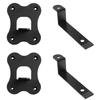 Aokicase Speaker Wall Mount Compatible with Ik Ioud Mounts for Il oud (Black) Pack of 2 view 1